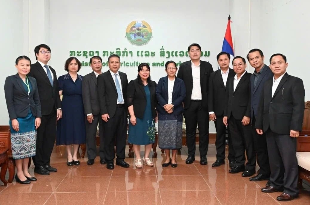 Việt Nam - Lào hợp tác hiện đại hóa hạ tầng đo đạc, bản đồ
